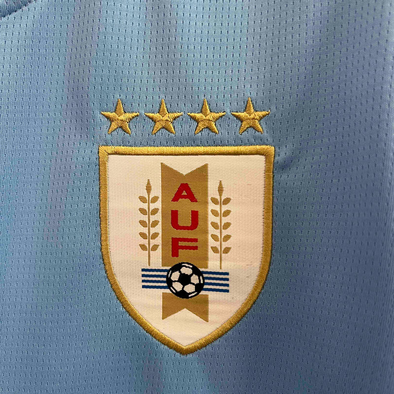 CAMISA DA SELEÇÃO DO URUGUAI 25/26 AZUL