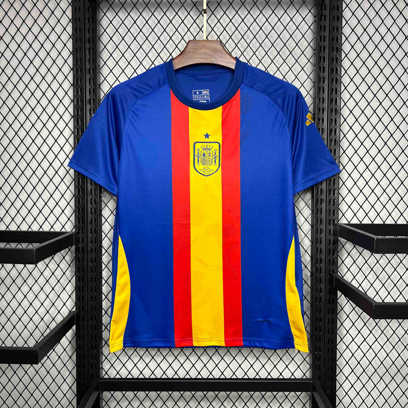 CAMISA DA SELEÇÃO DA ESPANHA 25/26 AZUL