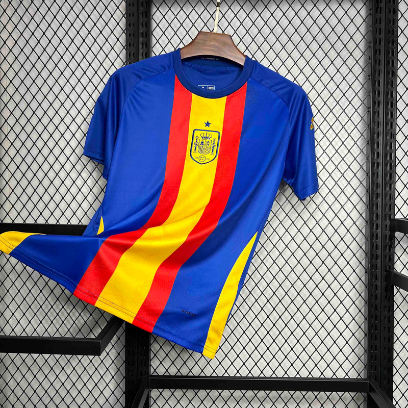 CAMISA DA SELEÇÃO DA ESPANHA 25/26 AZUL