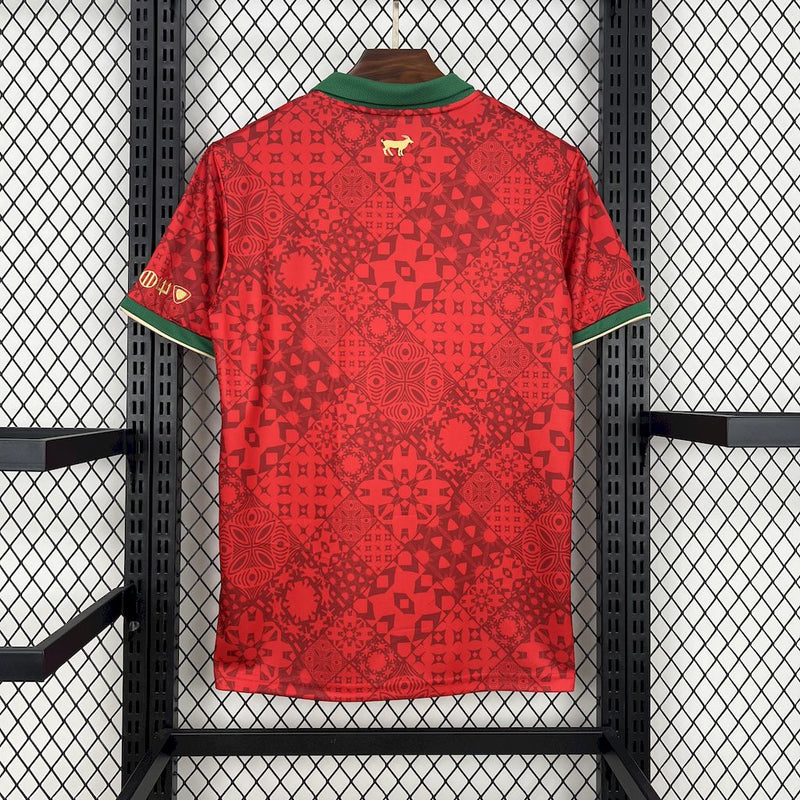 CAMISA DA SELEÇÃO DE PORTUGAL 25/26 VERMELHO