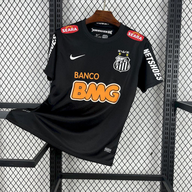CAMISA RETRÔ DO SANTOS 11/12 PRETO