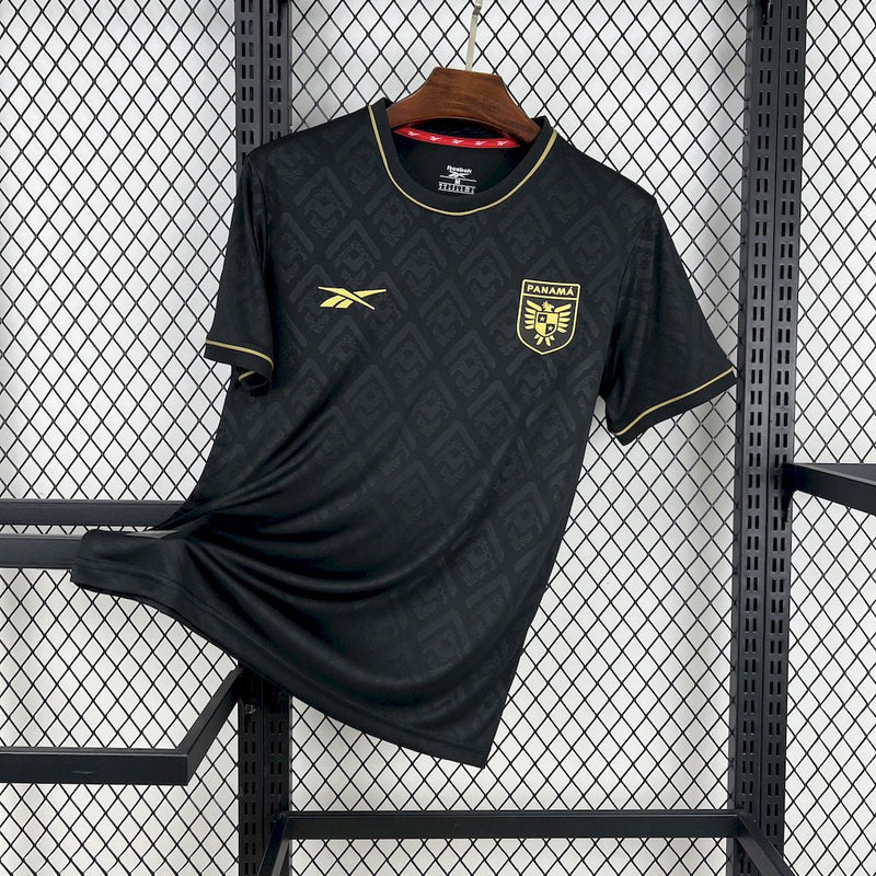 CAMISA DA SELEÇÃO DO PANAMA 25/26 PRETO