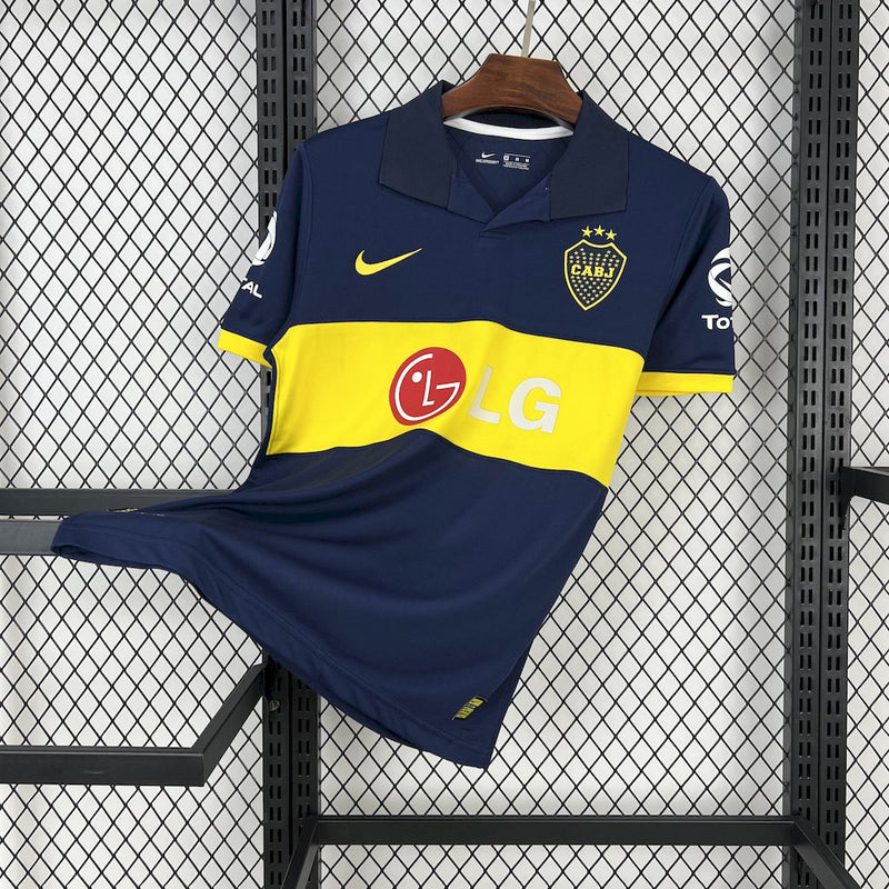 CAMISA RETRÔ DO BOCA JUNIORS 09/10 AZUL